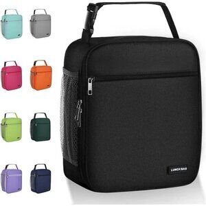 Large insulated lunch bag for men women portable cooler tote for work picnic tra